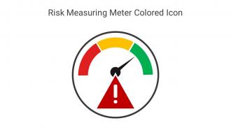 Risk Measuring Meter Colored Icon In Powerpoint Pptx Png And Editable Eps Format