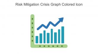 Risk Mitigation Crisis Graph Colored Icon In Powerpoint Pptx Png And Editable Eps Format