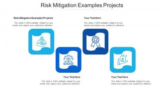 Risk mitigation examples projects ppt powerpoint presentation icon pictures cpb