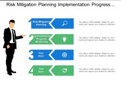 Risk mitigation planning implementation progress monitoring risk mitigation