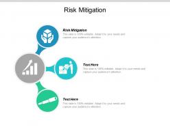 Risk mitigation ppt powerpoint presentation icon cpb