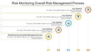 Risk monitoring overall risk management process ppt powerpoint show cpb