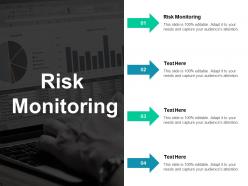 Risk monitoring ppt powerpoint presentation infographic template pictures cpb