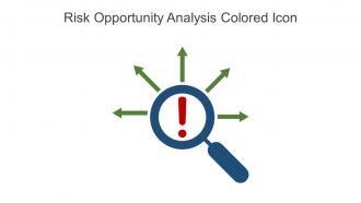 Risk Opportunity Analysis Colored Icon In Powerpoint Pptx Png And Editable Eps Format