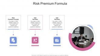 Risk Premium Formula In Powerpoint And Google Slides Cpb