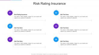 Risk Rating Insurance In Powerpoint And Google Slides Cpb