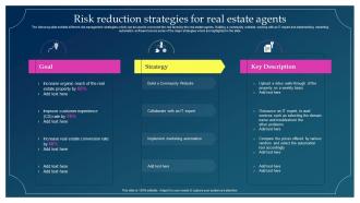 Risk Reduction Strategies For Real Estate Agents Implementing Risk Mitigation Strategies For Real