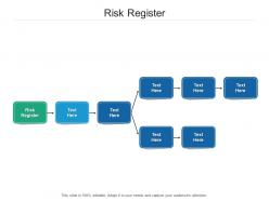 Risk register ppt powerpoint presentation file rules cpb