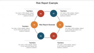 Risk report example ppt powerpoint presentation ideas portrait cpb