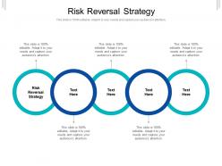 Risk reversal strategy ppt powerpoint presentation file microsoft cpb