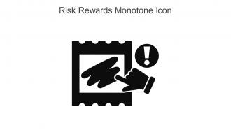 Risk Rewards Monotone Icon In Powerpoint Pptx Png And Editable Eps Format