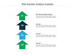 Risk scenario analysis example ppt powerpoint presentation show slides cpb