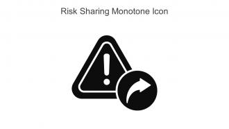 Risk Sharing Monotone Icon In Powerpoint Pptx Png And Editable Eps Format