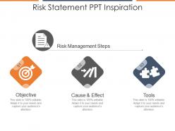 Risk statement ppt inspiration