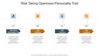 Risk Taking Openness Personality Trait In Powerpoint And Google Slides Cpb