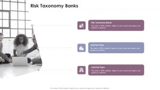 Risk Taxonomy Banks In Powerpoint And Google Slides Cpb