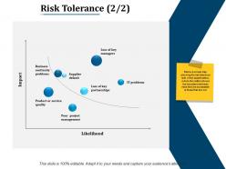 Risk tolerance 2 2 ppt layouts slide download
