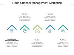 Risks channel management marketing ppt powerpoint presentation layouts layout cpb