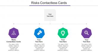 Risks Contactless Cards Ppt Powerpoint Presentation Diagram Lists Cpb