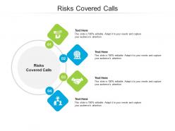 Risks covered calls ppt powerpoint presentation ideas styles cpb