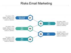 Risks email marketing ppt powerpoint presentation file slides cpb
