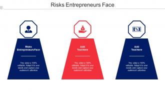 Risks Entrepreneurs Face Ppt Powerpoint Presentation Summary Slides Cpb