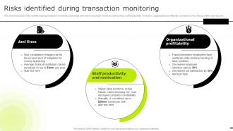 Risks Identified During Transaction Reducing Business Frauds And Effective Financial Alm
