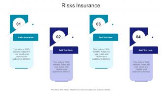 Risks Insurance In Powerpoint And Google Slides Cpb