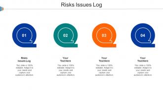 Risks Issues Log Ppt Powerpoint Presentation Gallery Outline Cpb