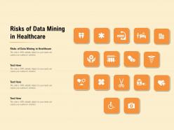 Risks of data mining in healthcare ppt powerpoint presentation gallery example introduction