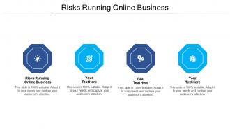 Risks running online business ppt powerpoint presentation gallery example cpb