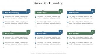 Risks Stock Lending In Powerpoint And Google Slides Cpb