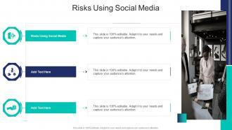 Risks Using Social Media In Powerpoint And Google Slides Cpb