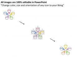 88217191 style circular hub-spoke 5 piece powerpoint presentation diagram infographic slide