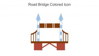 Road Bridge Colored Icon In Powerpoint Pptx Png And Editable Eps Format