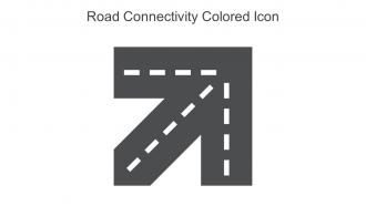Road Connectivity Colored Icon In Powerpoint Pptx Png And Editable Eps Format