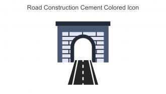 Road Construction Cement Colored Icon In Powerpoint Pptx Png And Editable Eps Format