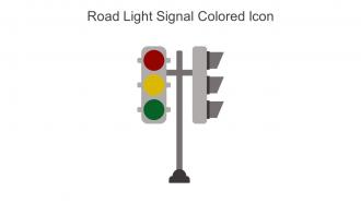 Road Light Signal Colored Icon In Powerpoint Pptx Png And Editable Eps Format
