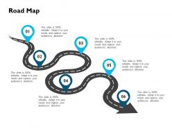 Road map process j209 ppt powerpoint presentation file guide