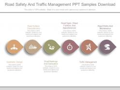 Road safety and traffic management ppt samples download