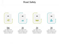 Road safety ppt powerpoint presentation inspiration elements cpb