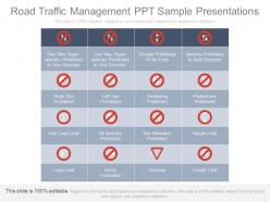Road traffic management ppt sample presentations