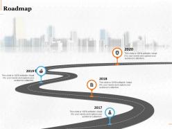Roadmap 2017 to 2020 l1318 ppt powerpoint presentation styles slides
