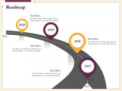 Roadmap 2017 to 2020 n231 ppt powerpoint presentation templates
