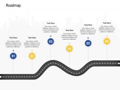 Roadmap agile operations management improving tasks boosting team performance ppt layout