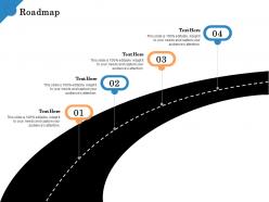Roadmap audiences attention manufacturing ppt powerpoint information