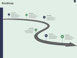Roadmap c1486 ppt powerpoint presentation infographic template diagrams