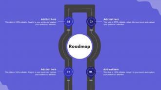 Roadmap Digital Marketing Ad Campaign Launch MKT SS V