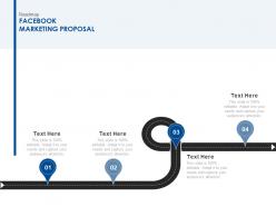 Roadmap facebook marketing proposal ppt powerpoint gallery show