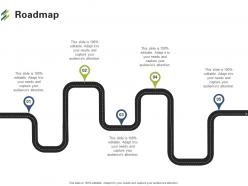 Roadmap First Venture Capital Funding Ppt Slides Layout Ideas